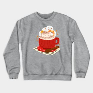 Shiba Inu Coffee Time Crewneck Sweatshirt